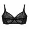 BeBelle X-Over Cup/Cross Lace Bra, Comfort & Control, Black, 1095