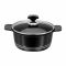 Sonex Die Cast Omega Glass Lid Cooking Pot, 32cm, 52263