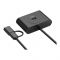 UGreen 4-Port USB 3.0 Hub With OTG, Black, 40850