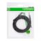 UGreen 3.5mm Extension Audio Cable, 2M, Black, 40675