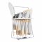 Elegant Stainless Steel Cutlery Set, 26 Pieces, FF26GS-01