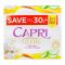 Capri Glow Jasmine White Soap, 3x150g