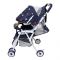 Rainbow Baby Stroller, Navy Blue, 9407