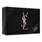 YSL Black Opium Perfume Gift Set For Women, EDP 50ml + Lipstick + Pouch