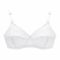 BeBelle Xclence Cotton Embroidery Cross Over Bra, White