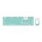 Philips Wireless Keyboard & Mouse Combo, Green, C314
