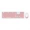 Philips Wireless Keyboard & Mouse Combo, Pink, C314