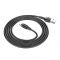Hoco Magnetic Charging Cable, Black, For Micro USB, 1m, X52