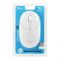 Alcatroz Airmouse L6 Chroma Silent Rechargeable Wireless Mouse, White