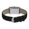 Timex Women's Addison 25mm Black Leather Strap Watch White Dial, TW2U14500
