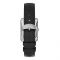 Timex Women's Addison 25mm Black Leather Strap Watch White Dial, TW2U14500