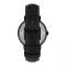 Timex Men's Standard XL 43mm Black Leather Strap Watch, White Dial, TW2T90900