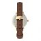 Timex Women's Standard Demi 30mm Leather Strap Watch Golden Tone, TW2U60000