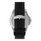 Timex Men's Dress Watch, Black Leather Strap, Black Dial, TW2U14900