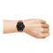 Timex Men's Dress Watch, Brown Leather Strap, Black Dial,