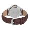 Timex Men's Harborside Multifunction 43mm Brown Leather Strap Watch, Blue Dial, TW2U13000