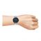 Timex Men's Harborside Coast 43mm Chrome Case Blue Stainless Watch, TW2U41900