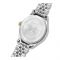 Timex Women's Waterbury Stainless Steel Analog White Dial Women's Watch Golden-Silver Tone, TW2R69500