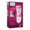 Philips Satin Shave Wet & Dry Electric Lady Shaver, White and Pink, HP6306