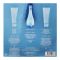 Davidoff Cool Water Pour Elle Perfume Set For Women, EDT 100ml + Shower Gel + Body Lotion