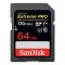 Sandisk Extreme Pro SDXC UHS-1 Card, 64GB