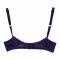 BeBelle TLP-Hearts Cotton Bra, Beyond Basics, Navy Blue, 1482