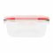 Pyrex Easy Vent Square Glass Food Storage With Lid, 805ml, PX-EV805S