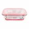 Pyrex Easy Vent Rectangular Glass Food Storage With Lid, 655ml, PX-EV655RC