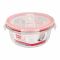 Pyrex Easy Vent Rectangular Glass Food Storage With Lid, 625ml, PX-EV625R