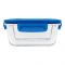 Pyrex Mealbox 5.5 Cup Divided Glass Food Storage With Lid, 1138858