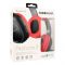 SonicEar Airphone 3 On Ear Bluetooth Headphones, Black Red