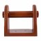 Amwares Mango Wood Wall Tissue Stand, Small, 5x3x5.5 Inches, 009003