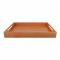Amwares Beech Wood All Wood Tray Large, 17x11 Inches, 009036