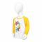 Baby Nest Full Sleeves T-Shirt For Kids, Yellow & White