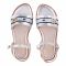 Kid's Sandals, For Girls, Silver, AK-55