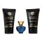 Versace Dylan Blue Pour Femme Perfume Set For Women, EDP 5ml + Shower Gel 25ml + Body Lotion 25ml