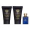 Versace Dylan Blue Perfume Set For Men, EDT 5ml + After Shave Balm 25ml + Shower Gel 25ml