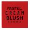 Pastel Pro Fashion Blendable Cream Blush, 3.6g, 43 Scarlett
