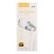 Hoco Magnificent Universal Earphone With Mic, Silver, M59