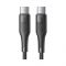 Joyroom 60W PD Type-C To Type-C Fast Charging Cable, Black, S-1230M3