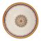 Sky Melamine Bowl, Golden, 8 Inches, Elegant Design, Durable Tableware