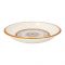 Sky Melamine Nihari Plate, Golden, 8 Inches, Elegant Design, Durable Tableware