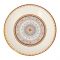 Sky Melamine Nihari Plate, Golden, 8 Inches, Elegant Design, Durable Tableware