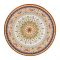 Sky Melamine Thal, Large, Golden, 18 Inches, Elegant Serving Plate, Durable Design