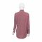 Basix Soft Collar hidden Buttom Placket, Maroon and White Shirt, MS-552