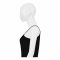 Bross Basic Coll Thin Strap Vest, Black, 1248