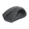 Manhattan Wireless Optical USB Mouse, For Right/Left Handed Users, 3 Buttons, Black, 190114