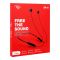 Itel Free The Sound Neckband Wireless Earphone Black, IEB-62