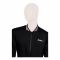 Basix Men's Black Fleece Zipper Jacket, MJ-54