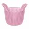 Appollo Grace Basket 3, 9x7x5.5 Inches, Pink